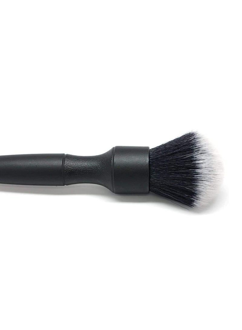 Ultra Soft Car Detailing Brush Set, 2 Pack Long Handle Brushes for Engines, Wheels, Interior, Leather, Trim, Air Vents, Black - Image 4