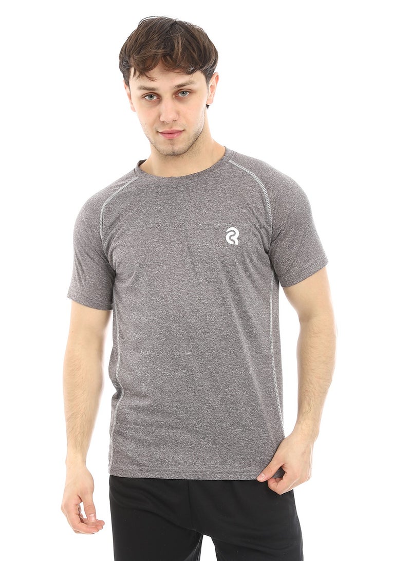 Caesar Mens Sport T-Shirt With Round Neck  - Image 1