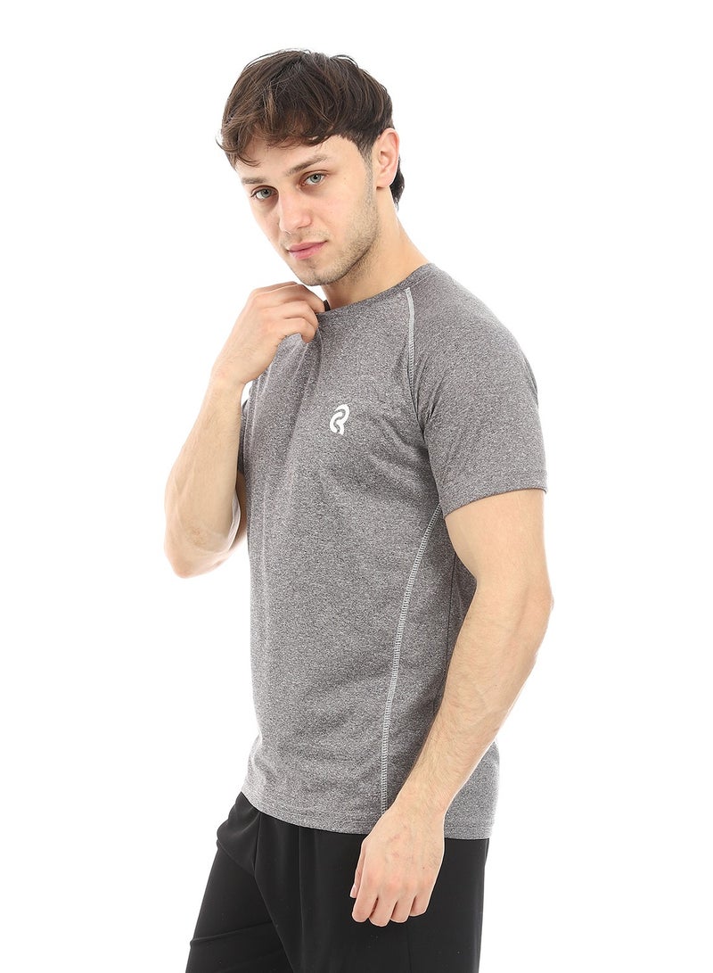 Caesar Mens Sport T-Shirt With Round Neck  - Image 2