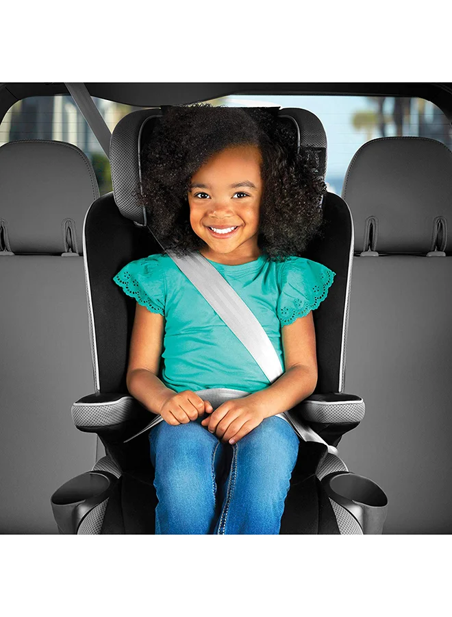 Chicco Myfit Zip Harness With Booster Car Seat 25-100Lbs, Nightfall