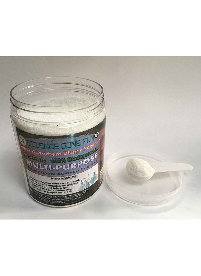 Science Gone Fun - Experiment With 1 Pound Of Diaper Polymer Science, Also Great For Making Slime - Image 1