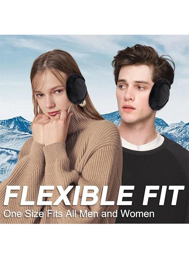 سماعات أذن قابلة للتعديل، سماعات أذن نسائية ورجالية لطيفة للرياضات الشتوية - Image 3