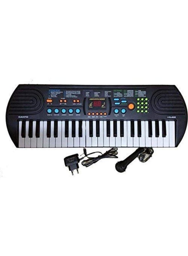 حديقة الألعاب بيانو إلكتروني انتربرايز كانتو HL 500 – 44 مفتاح مع خاصية التسجيل وميكروفون ومحول للمبتدئين والأطفال - Image 1