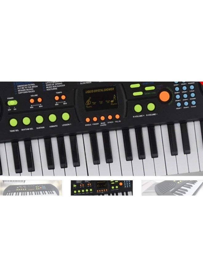 حديقة الألعاب بيانو إلكتروني انتربرايز كانتو HL 500 – 44 مفتاح مع خاصية التسجيل وميكروفون ومحول للمبتدئين والأطفال - Image 4