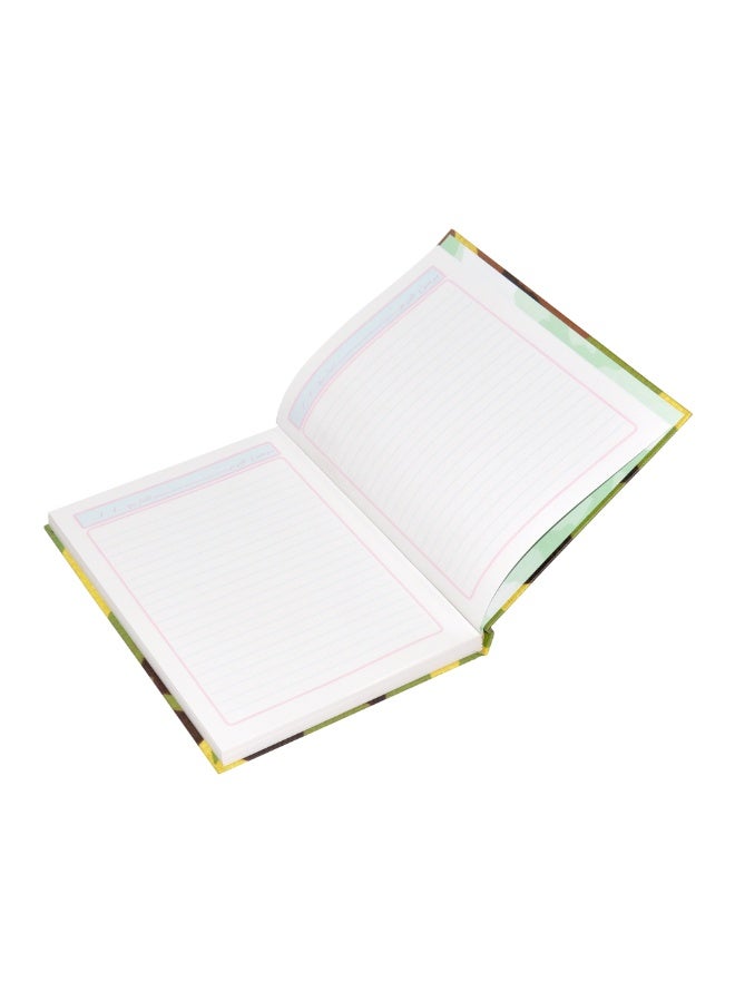 FIS Hard Cover Notebook, with Arabic Border 9X6.5in, 150-Sheets - FSNB915A317 (5-Pieces)  - Image 3