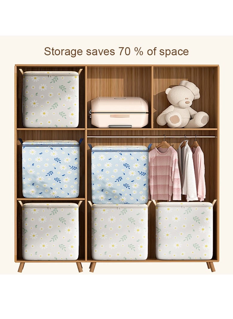 Mei Lifestyle - Large Waterproof Storage Bag for Clothes and Blankets - 110L Dustproof and Moisture-Proof, Ideal for Home, Dorm, and Travel - Image 1