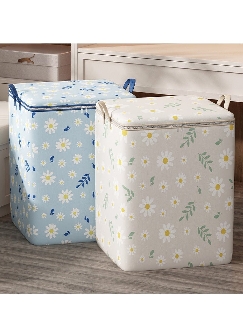 Mei Lifestyle - Large Waterproof Storage Bag for Clothes and Blankets - 110L Dustproof and Moisture-Proof, Ideal for Home, Dorm, and Travel - Image 1