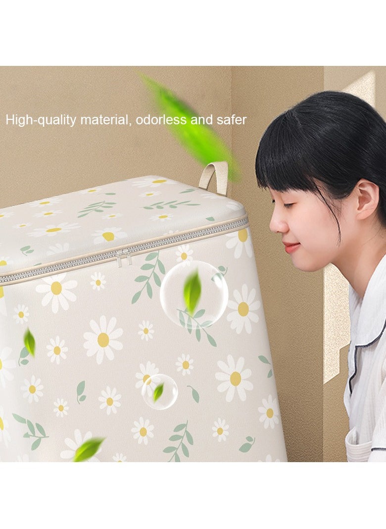 Mei Lifestyle - Large Waterproof Storage Bag for Clothes and Blankets - 110L Dustproof and Moisture-Proof, Ideal for Home, Dorm, and Travel - Image 1
