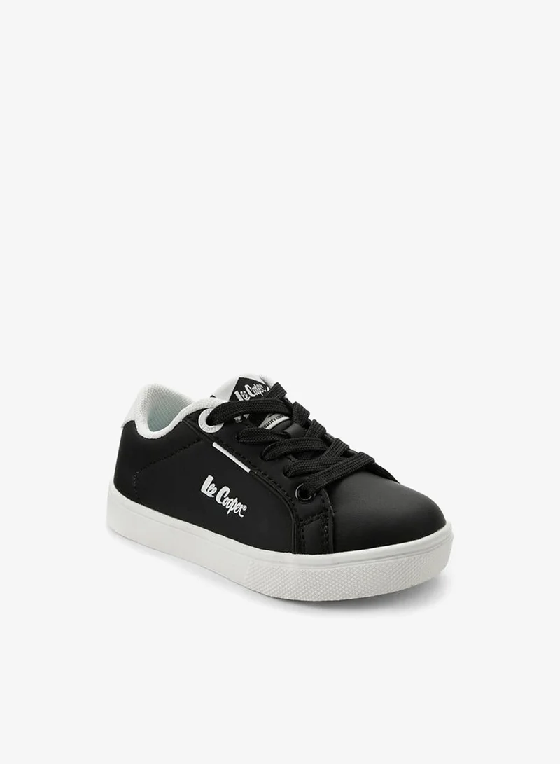 لي كوبر Boys Lace-Up Ankle Sneakers