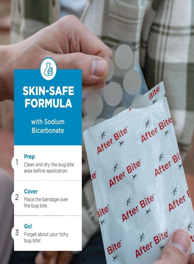 After Bite Bug Bite Bandages - Insect Bite Bandages with Sodium Bicarbonate - All-Day Itch Protection - 24 Ct (2 Pack - Image 3