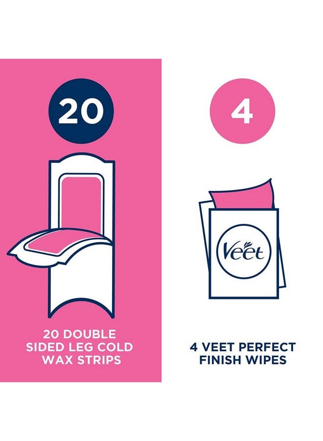 Veet شرائح الشمع الجاهزة للاستخدام العادي × 40 - Image 4
