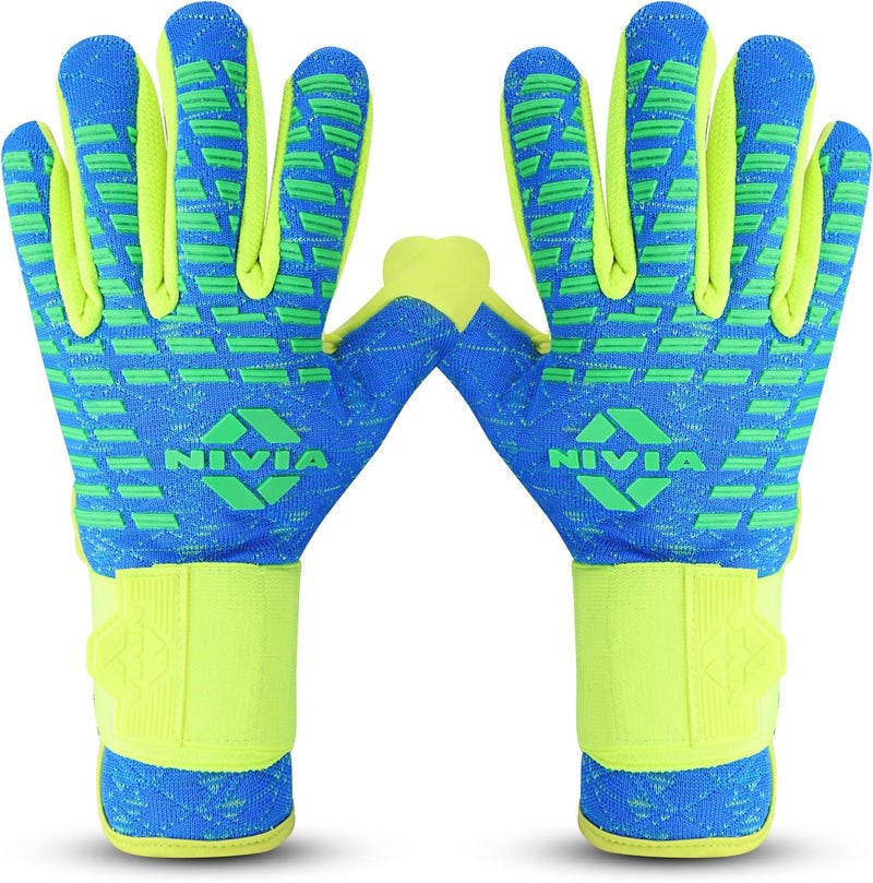 Nivia Latex Ashtang Goalkeeper Gloves - Image 1