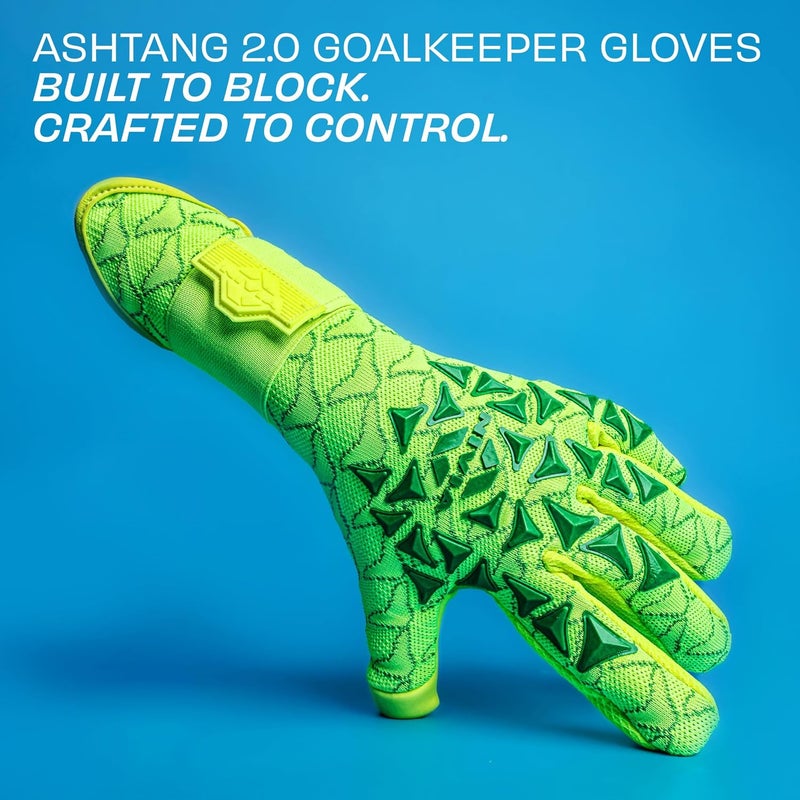 Nivia Latex Ashtang Goalkeeper Gloves - Image 2