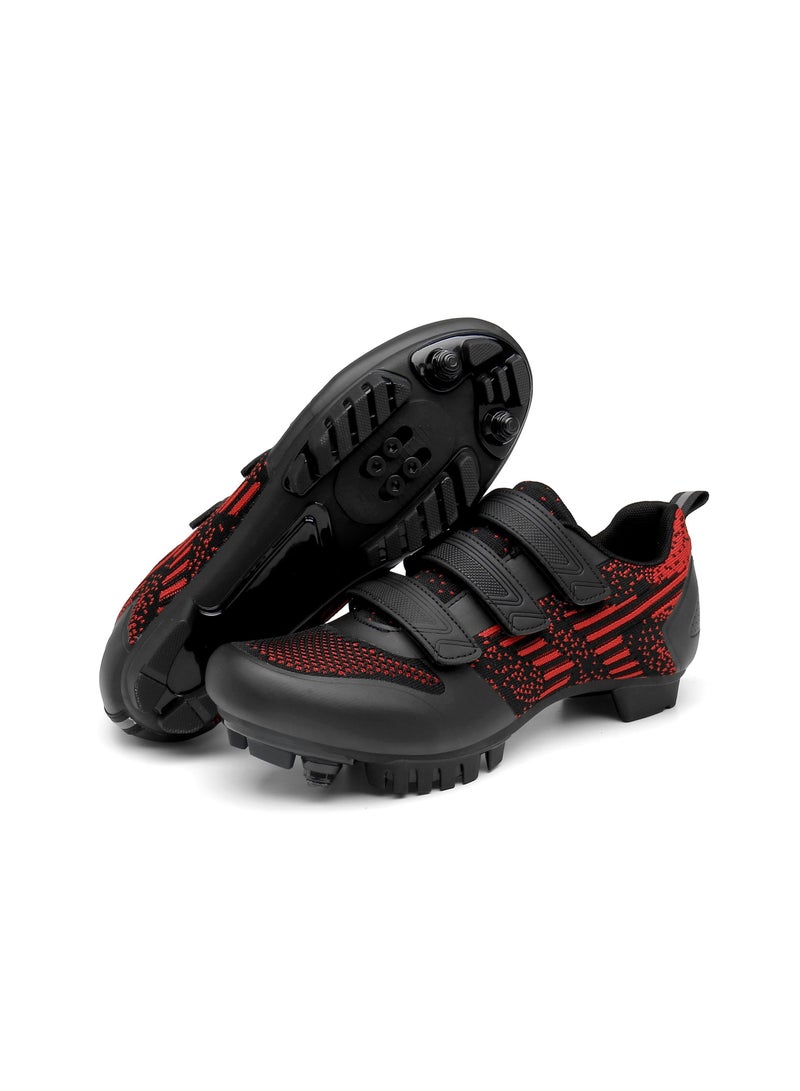 KUYING New Type of Road Lock Cycling Shoes Hard Sole Mountaineering Shoes Racing Sports Shoes 