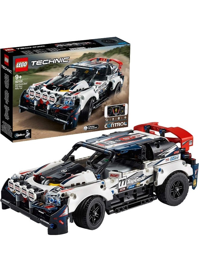 LEGO - مجموعة بناء سيارة Top Gear Rally 42109 التي يتم التحكم فيها بواسطة تطبيق LEGO® Technic™ (463 قطعة) - Image 1
