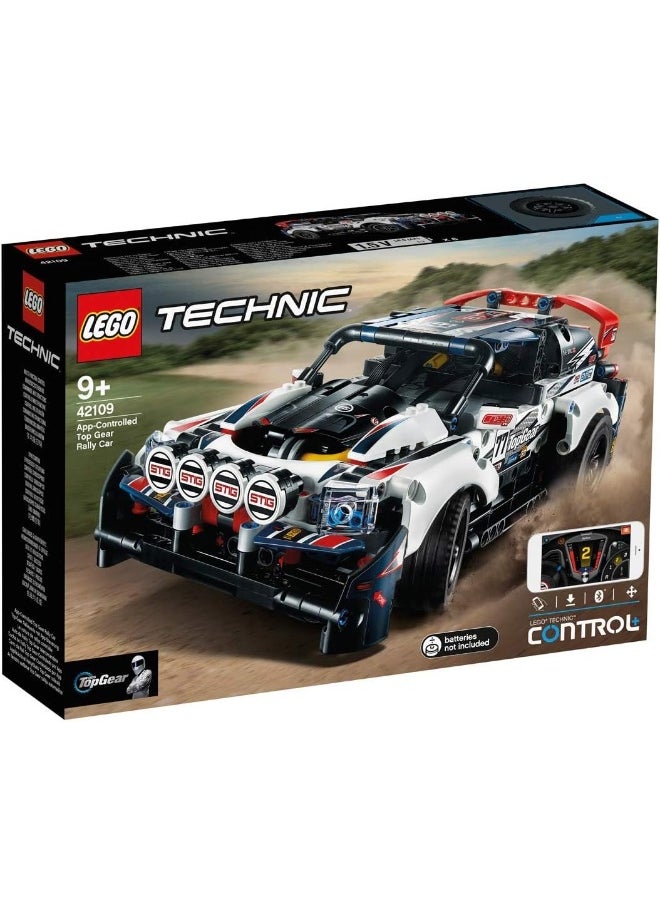 LEGO - مجموعة بناء سيارة Top Gear Rally 42109 التي يتم التحكم فيها بواسطة تطبيق LEGO® Technic™ (463 قطعة) - Image 1