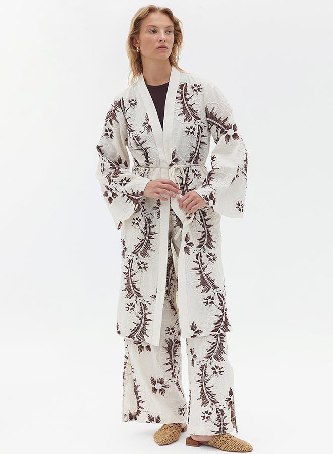 OXXO Ladies Woven KIMONO - Image 1