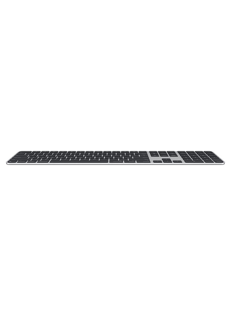 ابل  لوحة مفاتيح سحرية مع معرف اللمس ولوحة مفاتيح رقمية لطرازات ماك مع شريحة أبل (USB-C) - أسود عربي (2024) - مخزون رسمي - Image 2