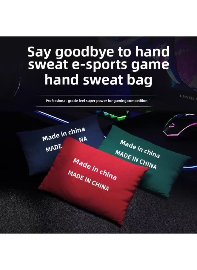 Generic - Electric Competition Hand Sweat Bag Sweat Absorption, Bacteria Removal And Decompression Fps Game LOL Chicken Fearless Contract CSGO Professional Special-Color:Green [made In China] Logo Can Be Customized - Image 1