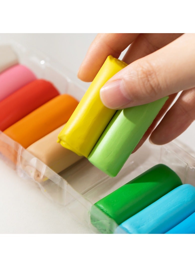 Deli EH719-6 Plasticine 6 Colors N.W.108g - ideal for kids' creative play - Image 3