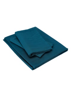 Home-Tex Design 3 Piece Hometex Design 100% Cotton King Size Printed Flat Sheet Set GRAPHIC MULTI - 1 Flat Sheet (240x260 cm) + 2 Pillow Covers (50x80 cm)  - Image 2