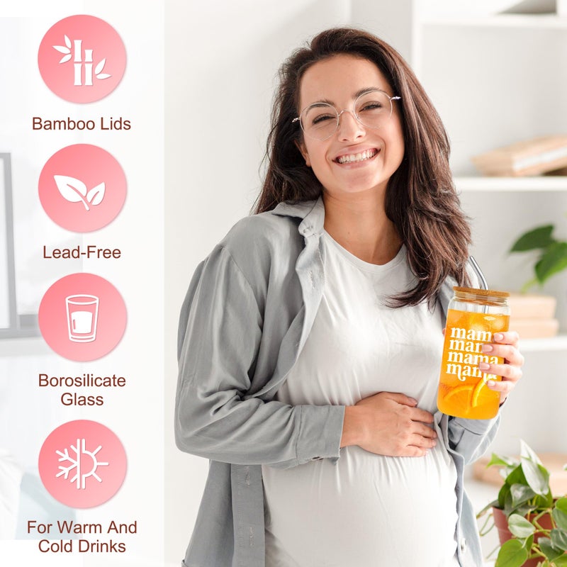 Launrada New Mom Care Package After Baby New Mom Gift Basket New Mom Gifts for Women After Birth Postpartum Gifts for Mom Baby Shower Gifts for Mom Cool Gifts for New Mom First Time Mom Gifts New Mom Gift Set - Image 3