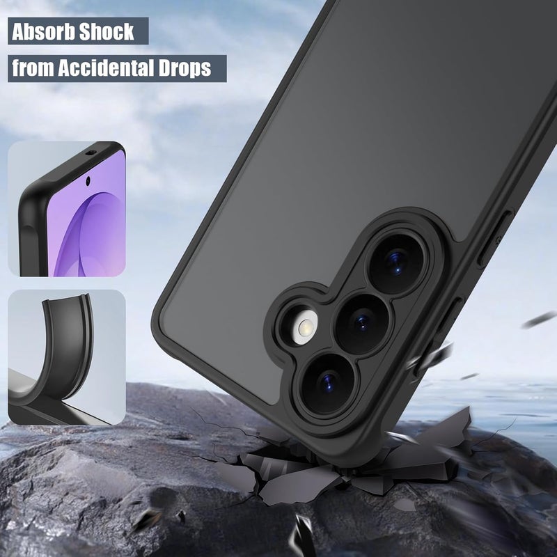 Demark Matte Case for Samsung Galaxy S26,Frosted Translucent Back Phone Cover,Shockproof Drop Protection Cover for Galaxy S26 (Galaxy S26) - Image 5