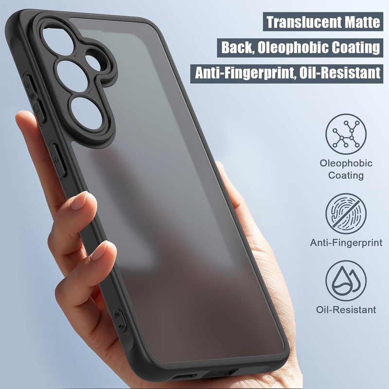 Demark Matte Case for Samsung Galaxy S26,Frosted Translucent Back Phone Cover,Shockproof Drop Protection Cover for Galaxy S26 (Galaxy S26) - Image 4