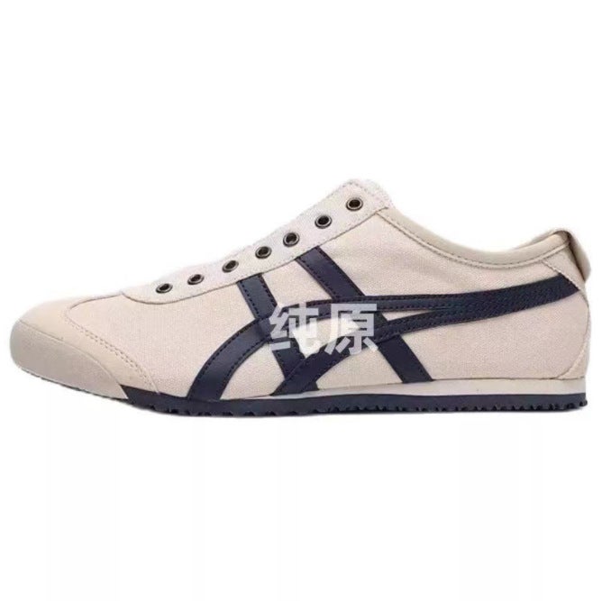 Putian Shoes Onitsuka Tiger Tiger Slip-On Casual Cowhide Sneakers For Men And Women Moral Training Shoes Sports Shoes Low Top - Image 1