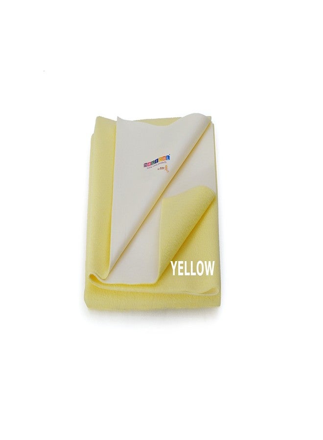 Magical - Quick Dry Waterproof MAT/Mattress Protector Baby Sheet -Gift Pack - Small (Yellow) Size- 50 cm * 70 cm - Image 3