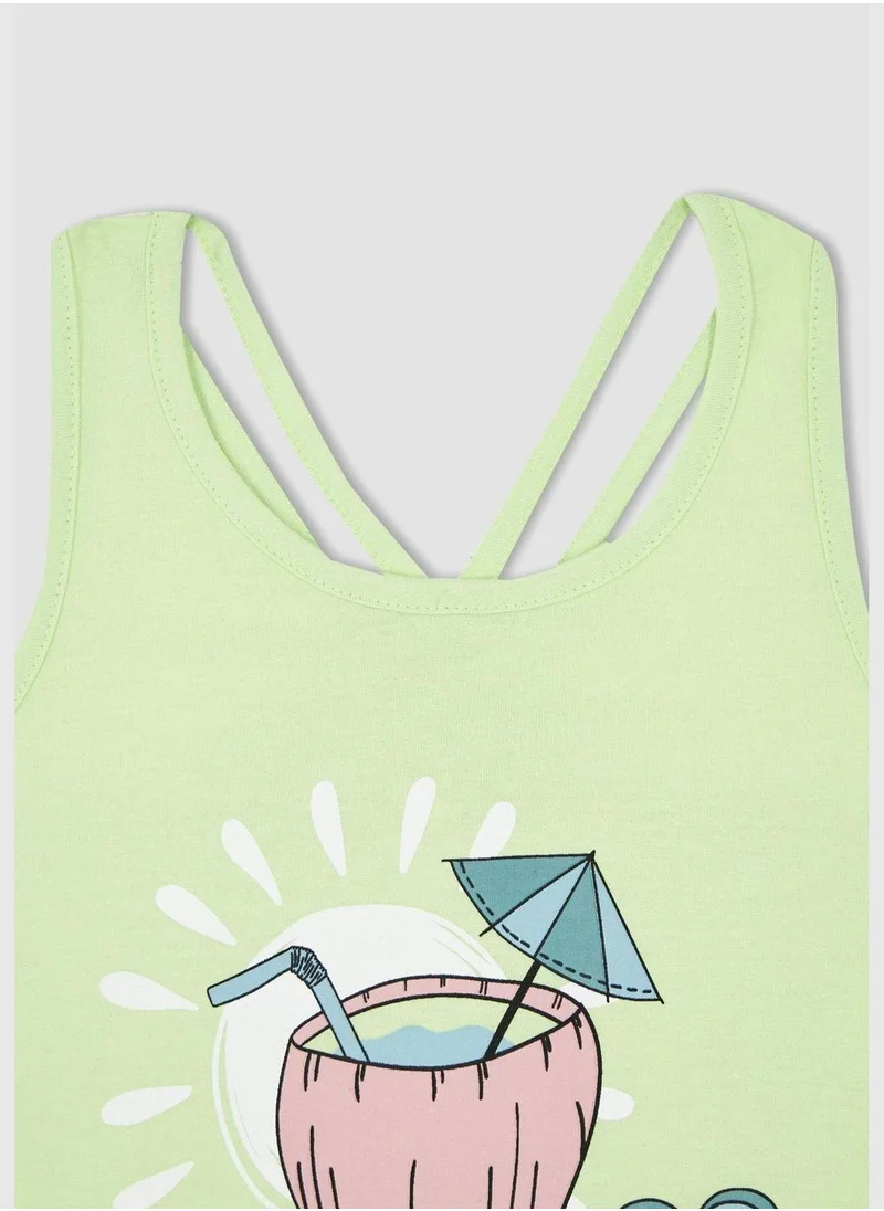 DeFacto Regular Fit Slogan Print Vest