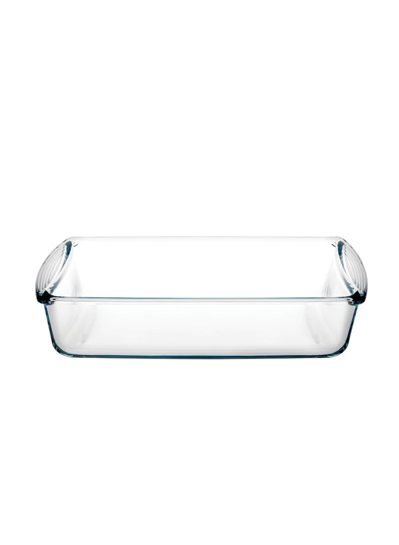 Borcam Midi Rectangular Glass Baking Tray 1320 ml 26x15x5.5 cm - Image 1
