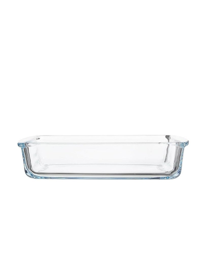 Borcam Midi Rectangular Glass Baking Tray 1320 ml 26x15x5.5 cm - Image 3