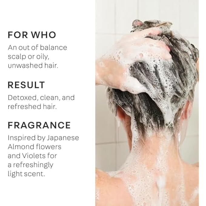 NatureLab. TOKYO PERFECT SHINE CLARIFYING SCALP SCRUB: 2-IN-1 SHAMPOO AND SCALP SCRUB HAIR TREATMENT TO CLARIFY AND REMOVE PRODUCT BUILDUP FOR IMMENSE SHINE I 8.1 OZ / 230G - Image 3