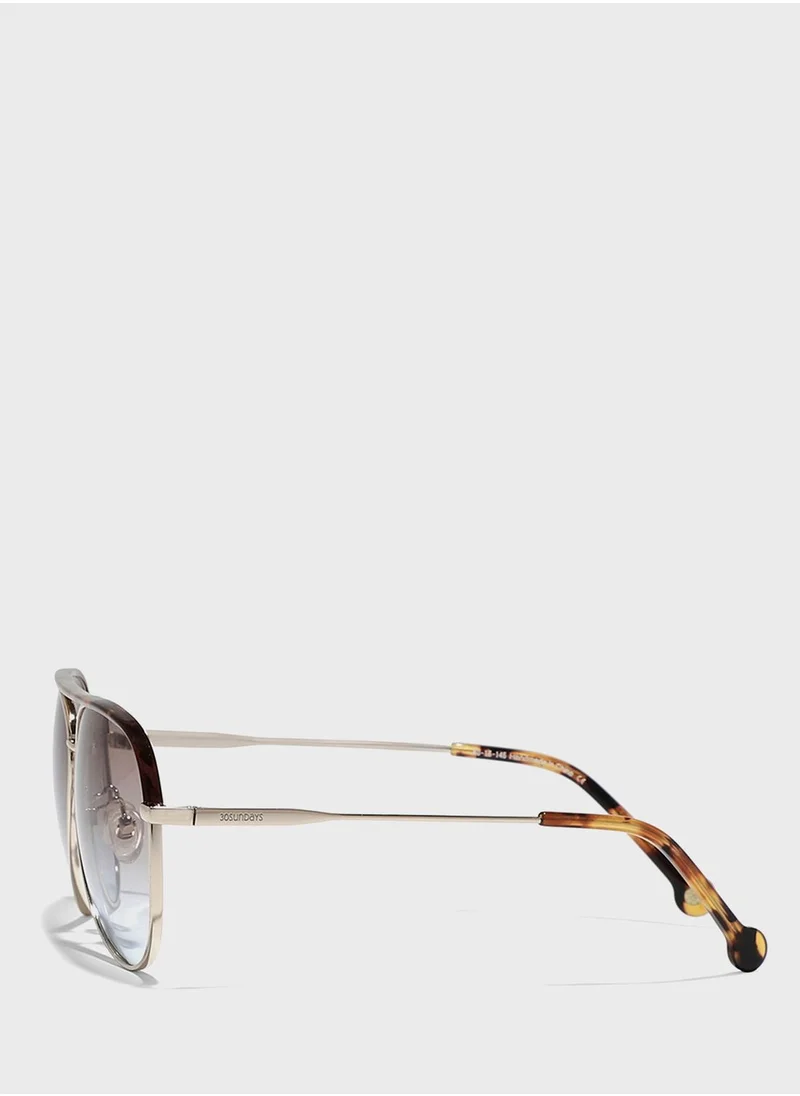 30Sundays Maverick Aviator Sunglasses
