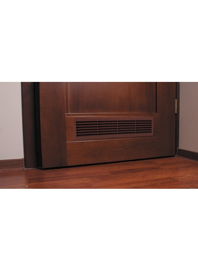 AWENTA 18 x 5 Inch Two Sided White Door Air Vent Cover Door Vents for Interior Doors Universal Furniture Ventilation Guard Register for Bathroom Bedroom Garage Kitchen Furniture - Image 2
