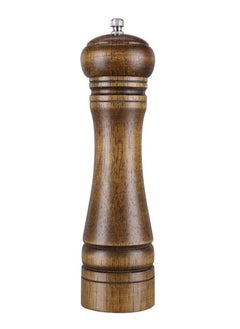 Reko Wood Pepper Grinder Pepper Mill Adjustable Coarseness Wooden Peppermill Ceramic Grinding Mechanism Salt Mill Refillable Wooden pepper grinder  - Image 5