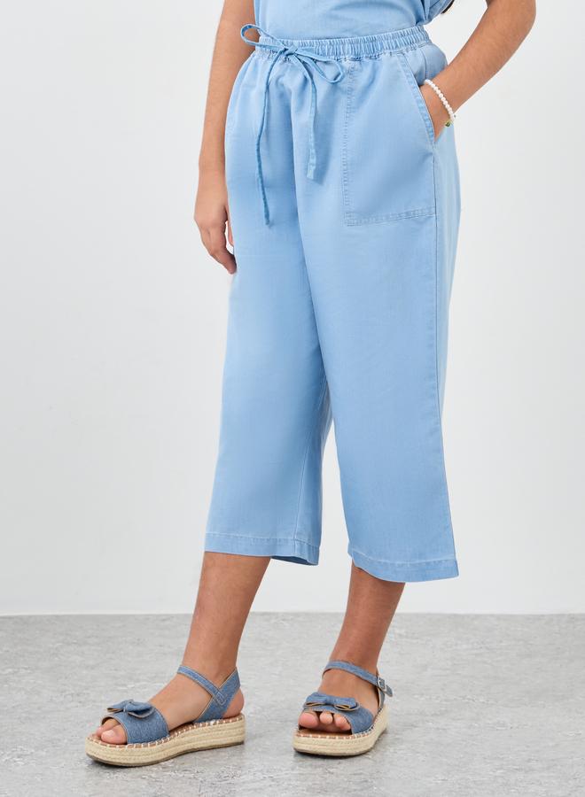 ستايلي طقم بلوزة وتنورة قصيرة بكشكشة من ستايلي - Image 4