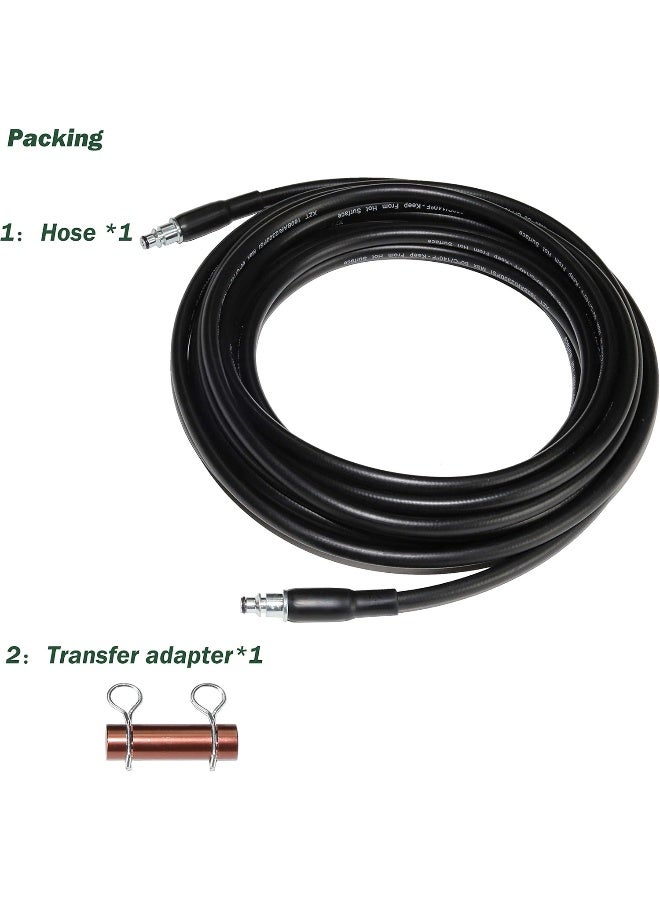 XZT 2300Psi 50 Ft Anti-Kink High Pressure Washer Hose  - Image 5
