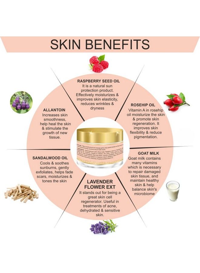 Body Gold Day Care Face Cream Moisturizer With Spf25 Hydrating Ultra Nourishing Paraben & Sulphate Free 50Gm - Image 5