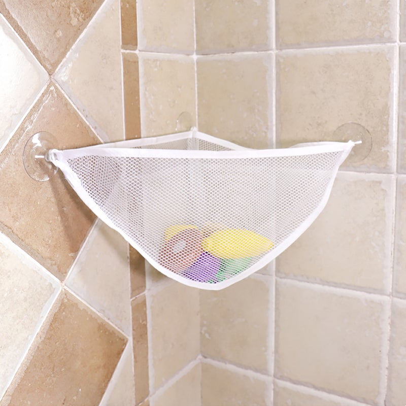 🚽 حامل ألعاب حمام قابل للتثبيت على الحائط مزود بمصاصات - Image 1