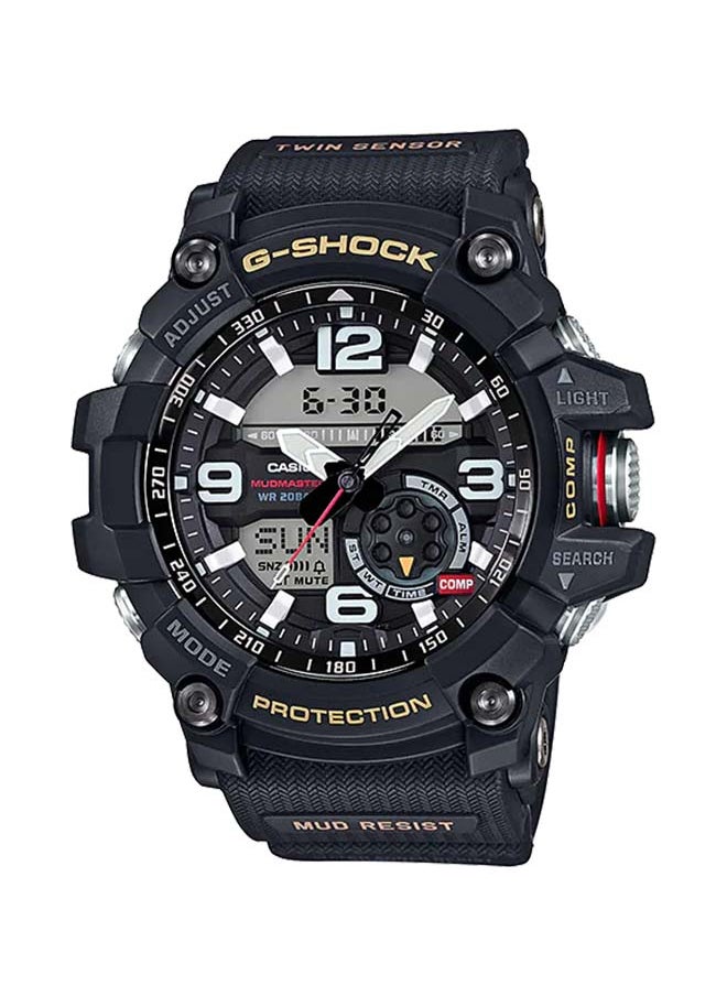 CASIO - Analog Plus Digital Round Wrist Watch With Resin Strap GG-1000-1ADR - Image 1