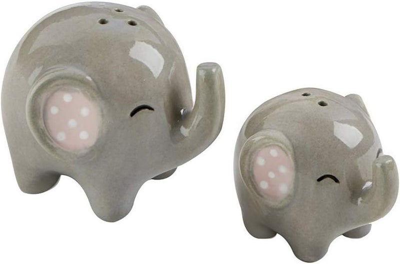 klarako Ceramic Cruet Spice containers Elephant Cute Salt and Pepper Shaker Spice Container Wedding Decor Souvenirs, Home Kitchen Accessories  2pcs - Image 4