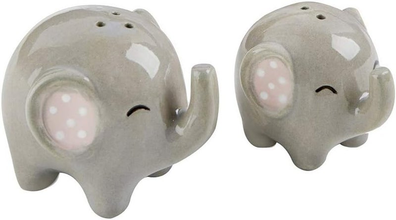 klarako Ceramic Cruet Spice containers Elephant Cute Salt and Pepper Shaker Spice Container Wedding Decor Souvenirs, Home Kitchen Accessories  2pcs - Image 5