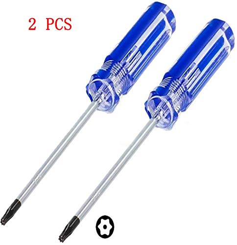 Ambertown 2 x T8 Tamper Proof Screwdriver Security Torx Driver for Xbox one, Xbox 360 and PS3 Slim Controller - Image 2