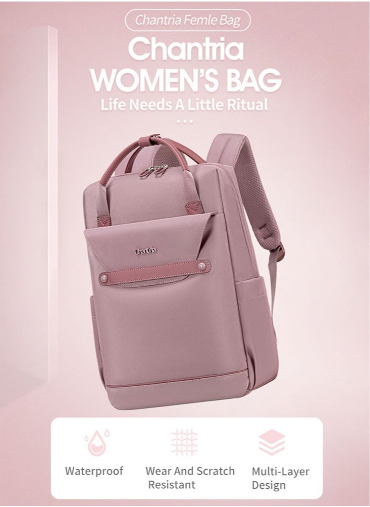 Chantria Casual Laptop Backpack, Lightweight Water Resistant School Bag with Tablet and Laptop Compartment for College Girl  - Image 3