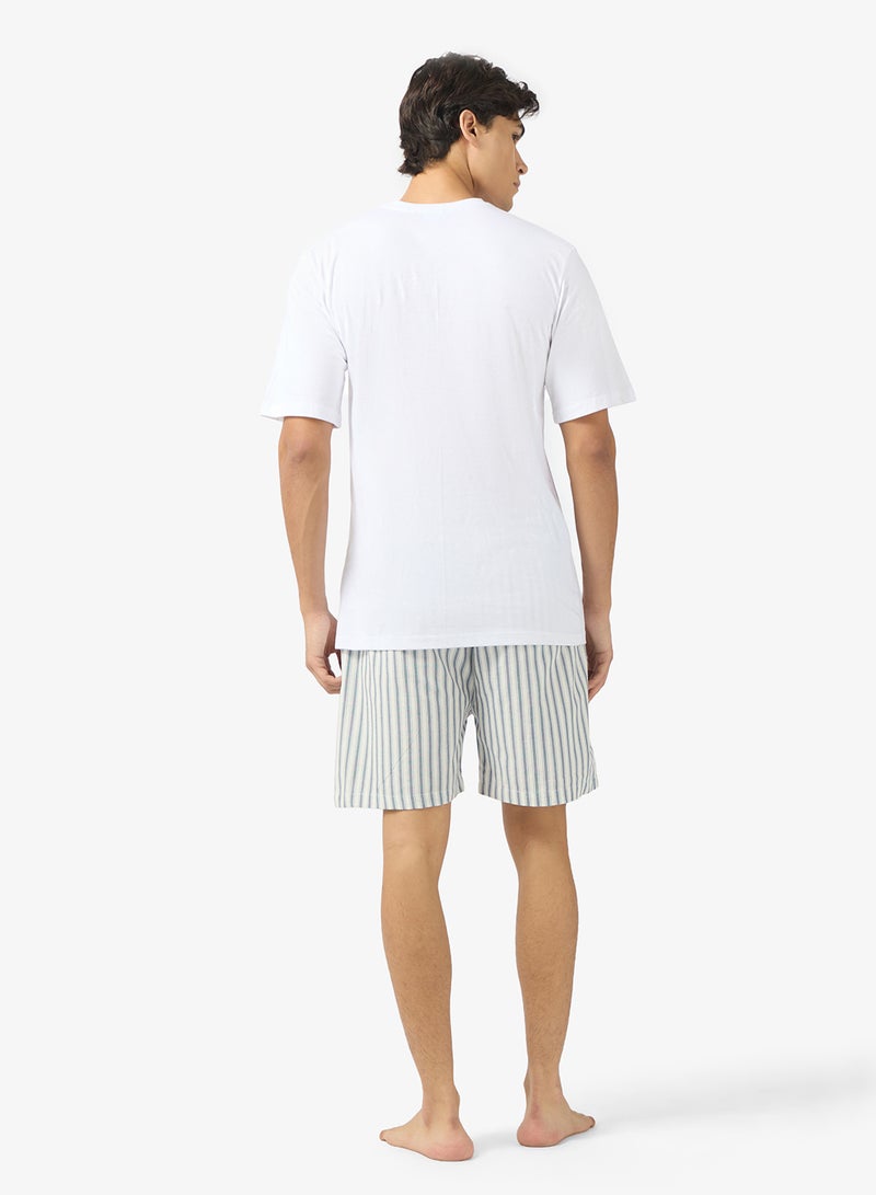 Seventy Five Nightwear T-Shirt & Shorts Set - Image 2