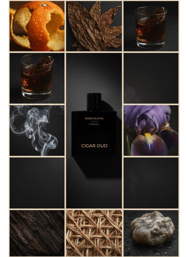 ميركو بوفيني سيجار عود – خلاصة عطر 100 مل – عود غني، تبغ وأناقة خشبية - Image 2