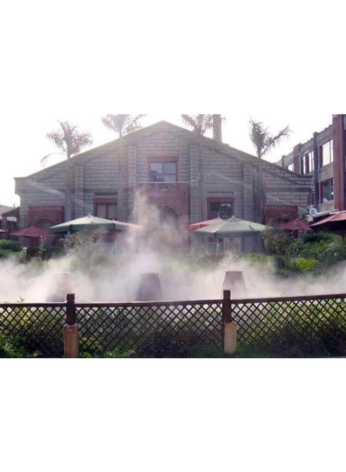 نظام الضباب عالي الضغط FG-200، 220 فولت/50 هرتز 2.0 لتر/دقيقة - 60 هرتز 2.4 لتر/دقيقة، قابس المملكة المتحدة، محرك 250 وات، مروحة في الأمام، 50 قطعة نظام فوهات 0.15 مم، أنبوب نايلون (60 مترًا) + مجموعة كاملة من قاطع الأنابيب ونظام مفتاح اللمس للتبريد الخارجي متوفر بألوان عشوائية - Image 4