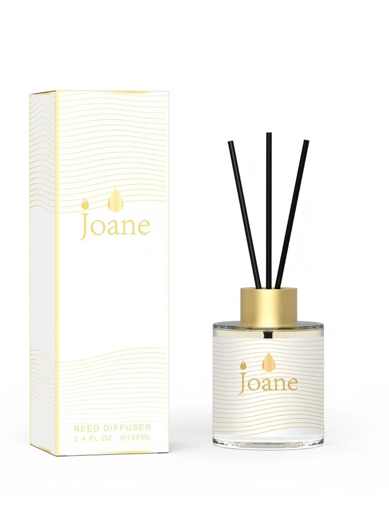 معطر جو من أعواد القصب ١٢٠ مل - عطر يدوم طويلاً - يحتوي على ٣ أعواد